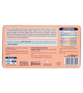 Filetto di salmone all'olio di oliva