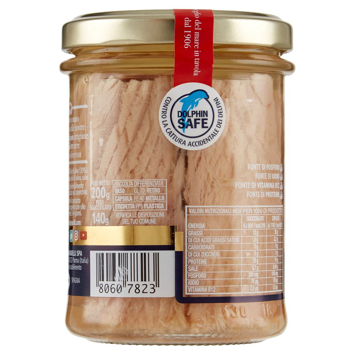 Filetti di tonno in olio di oliva