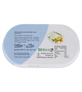 Filetto di orata al naturale