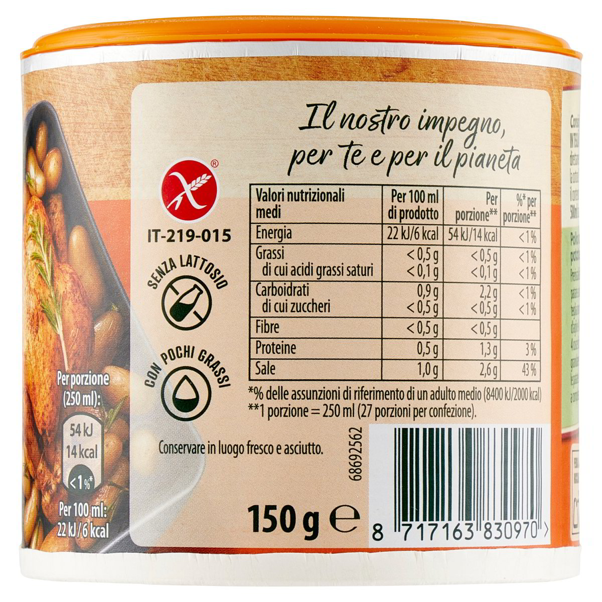 Brodo granulare Pollo