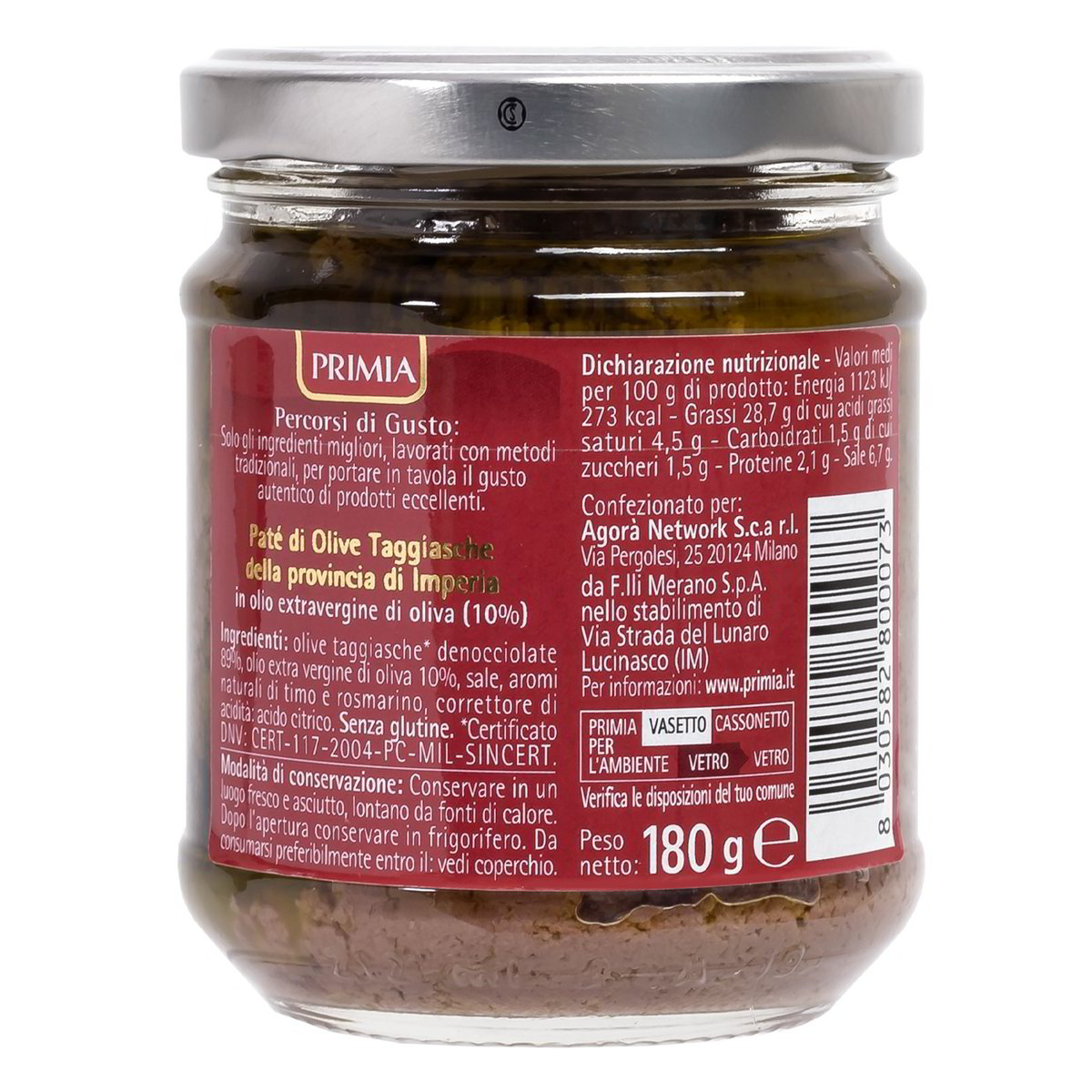 Patè di olive taggiasche