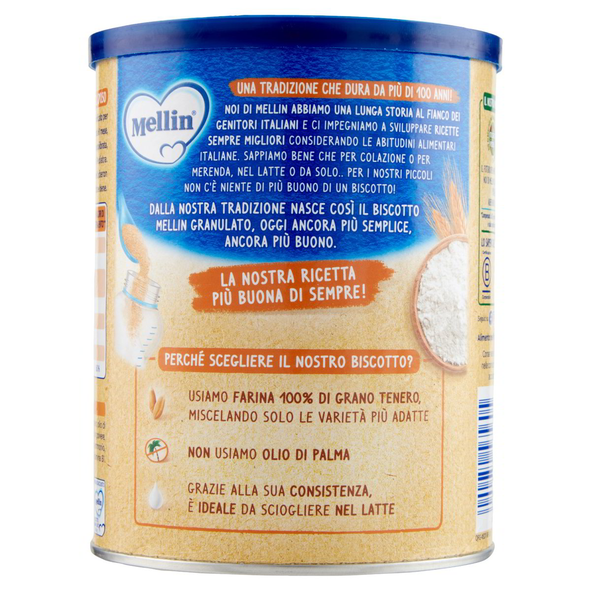 Biscotto Granulato Altamente Solubile