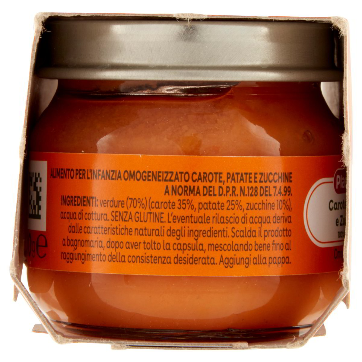 Carote, patate e zucchine