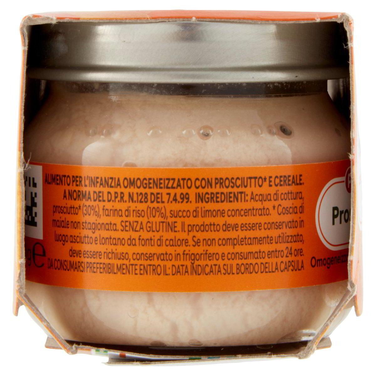 Prosciutto* con cereale 3x