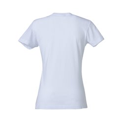 Damen Basic-T-Shirt in Weiß