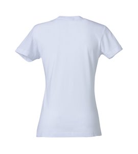 T-shirt Basic-T blanc pour femme