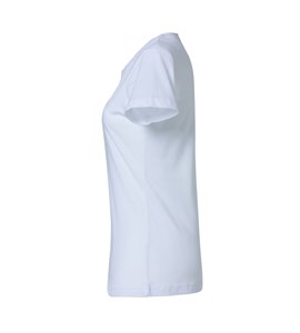 Damen Basic-T-Shirt in Weiß