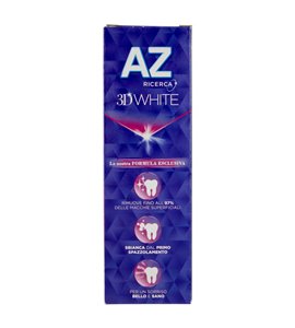 AZ Dentifricio 3D White Protezione brillante