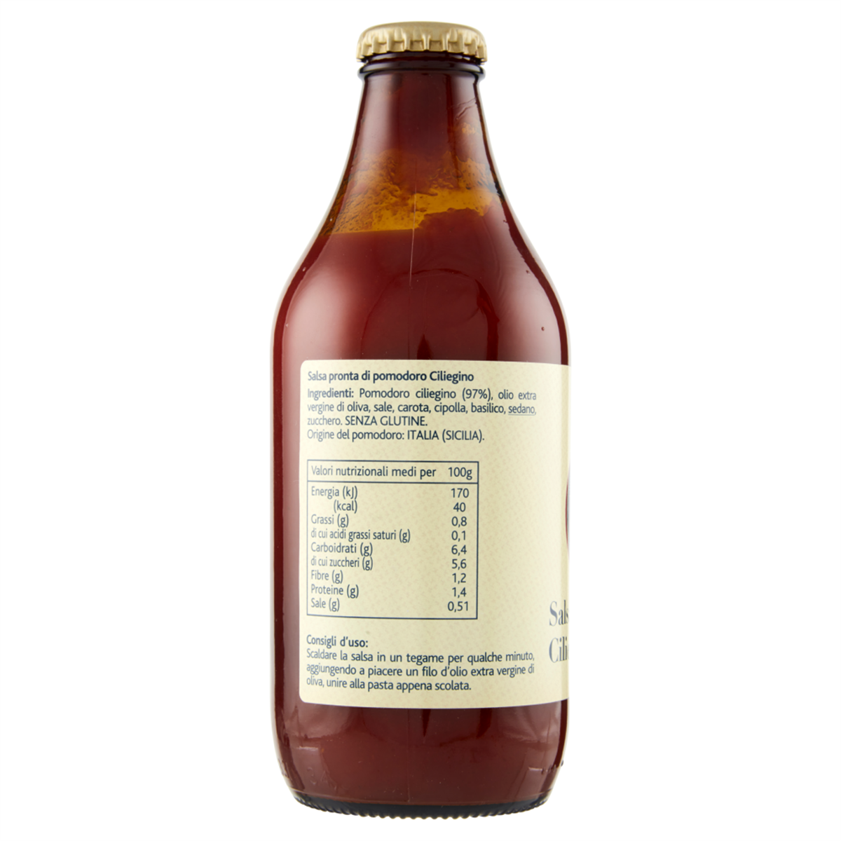 Salsa pronta di Ciliegino di Sicilia