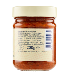 Ragù con carne di razza Chianina