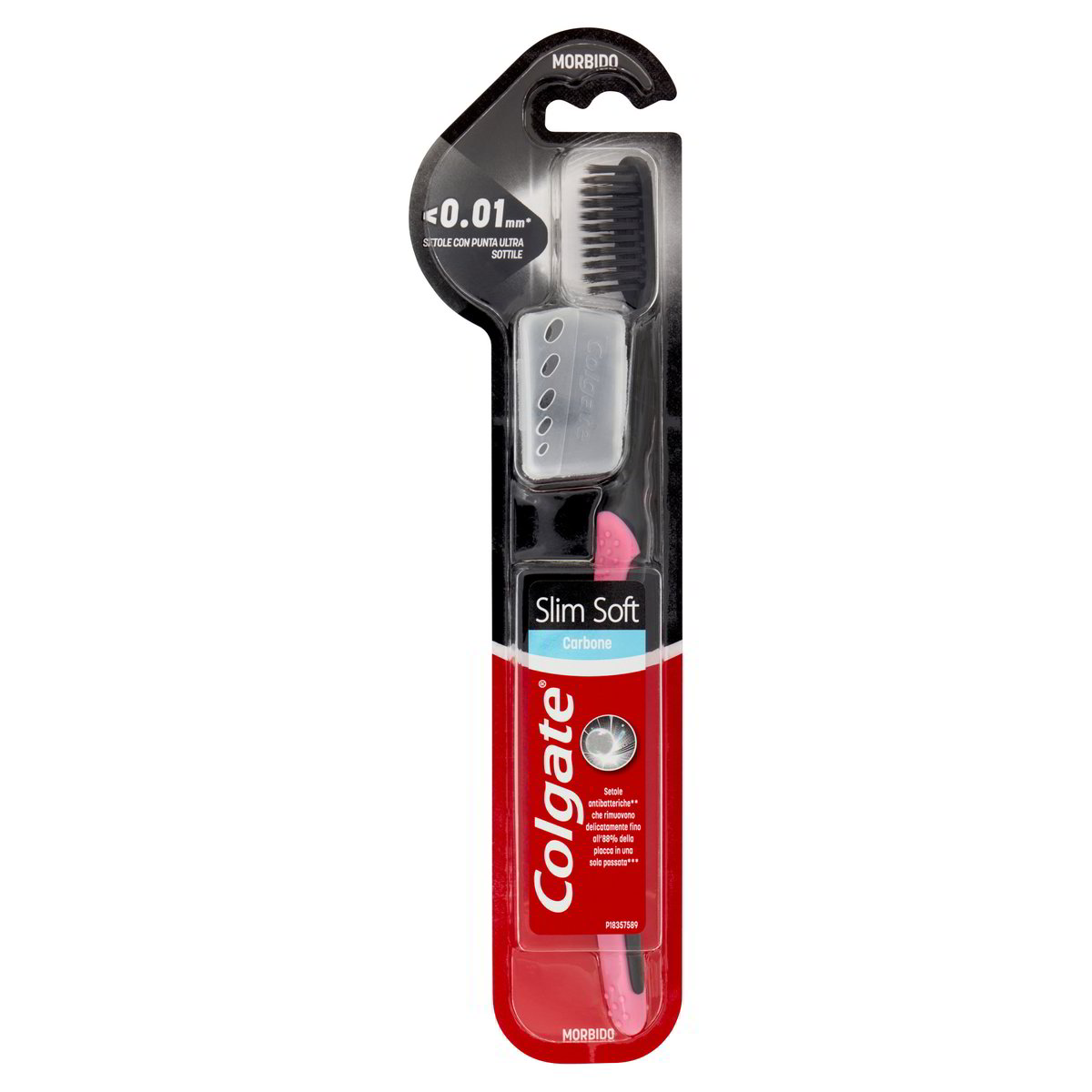 Colgate Spazzolino Slim Soft Carbone