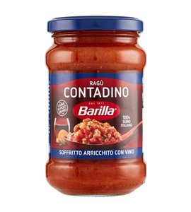 Ragù contadino con vino rosso