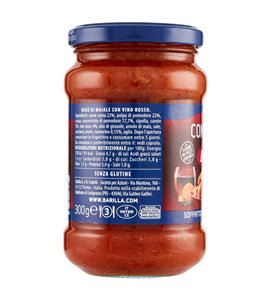 Ragù contadino con vino rosso