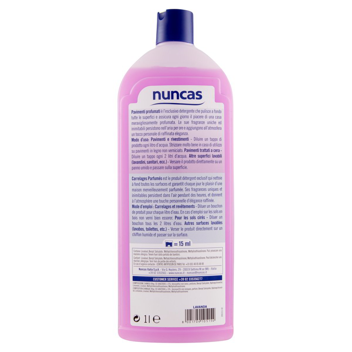 Nuncas Detergente neutro Pavimenti Profumati