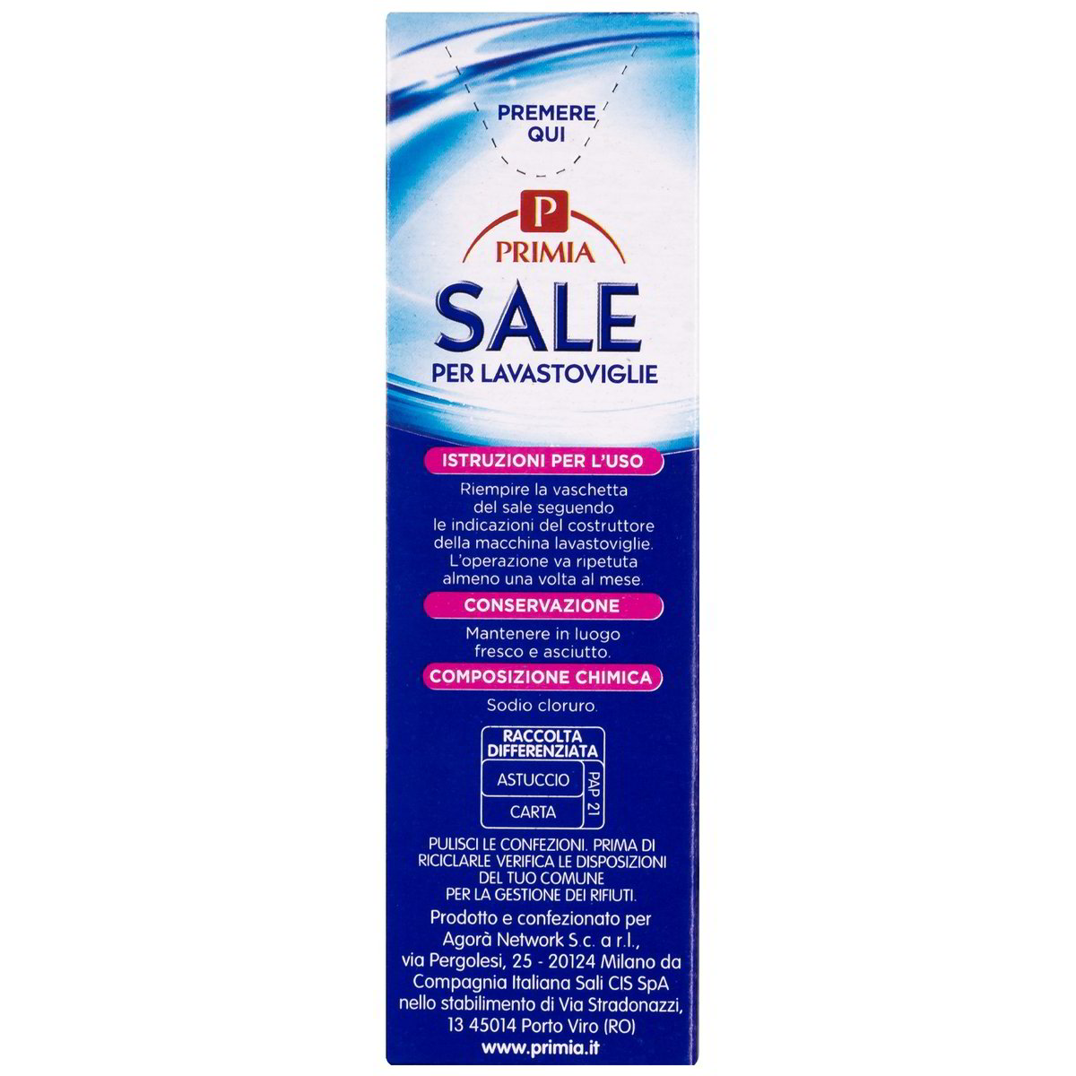 Sale per lavastoviglie