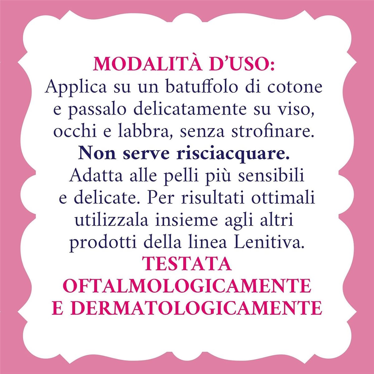 Acqua Micellare Lenitiva