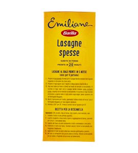 BARILLA – Lasagne all'uovo Emiliane