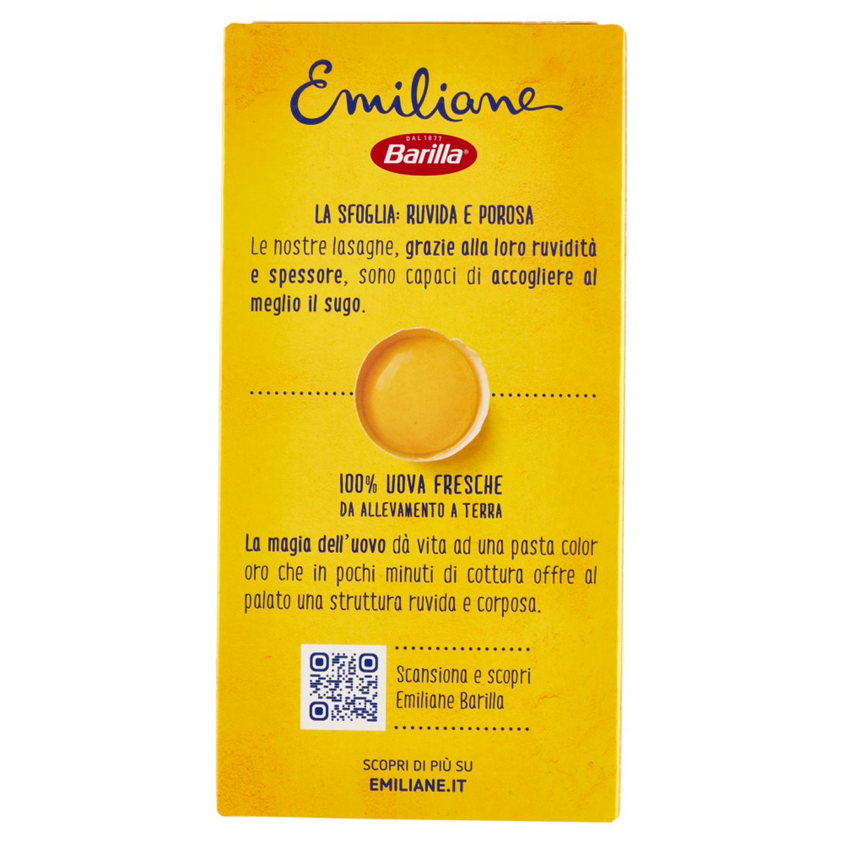 BARILLA – Lasagne all'uovo Emiliane