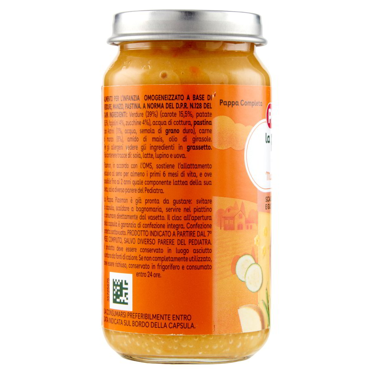 La Pappa Verdure Manzo E Pastina