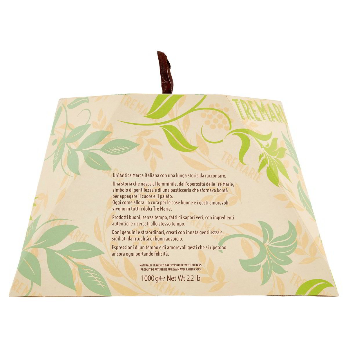 Il Panettone Tuttuvetta Senza Canditi