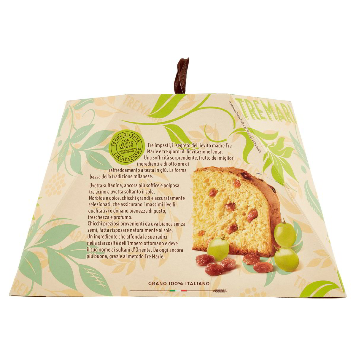 Il Panettone Tuttuvetta Senza Canditi