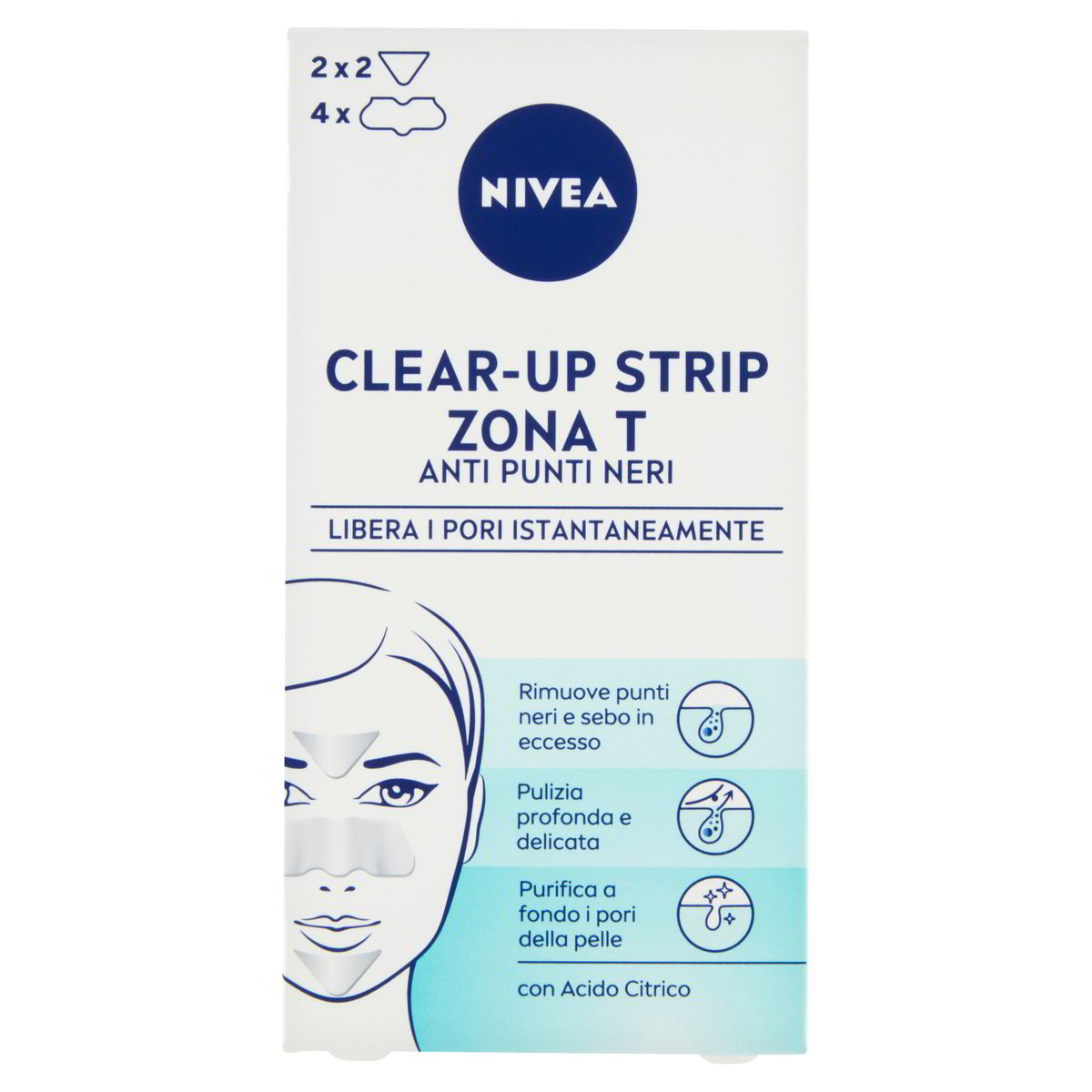 Nivea Cerotti Clear-Up Strip Zona T