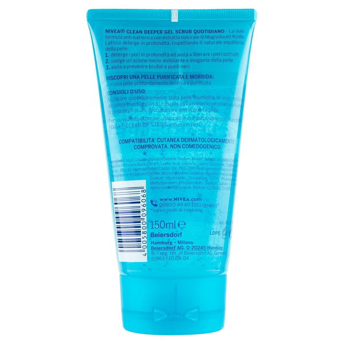 Nivea Gel Scrub Quotidiano Clean Deeper