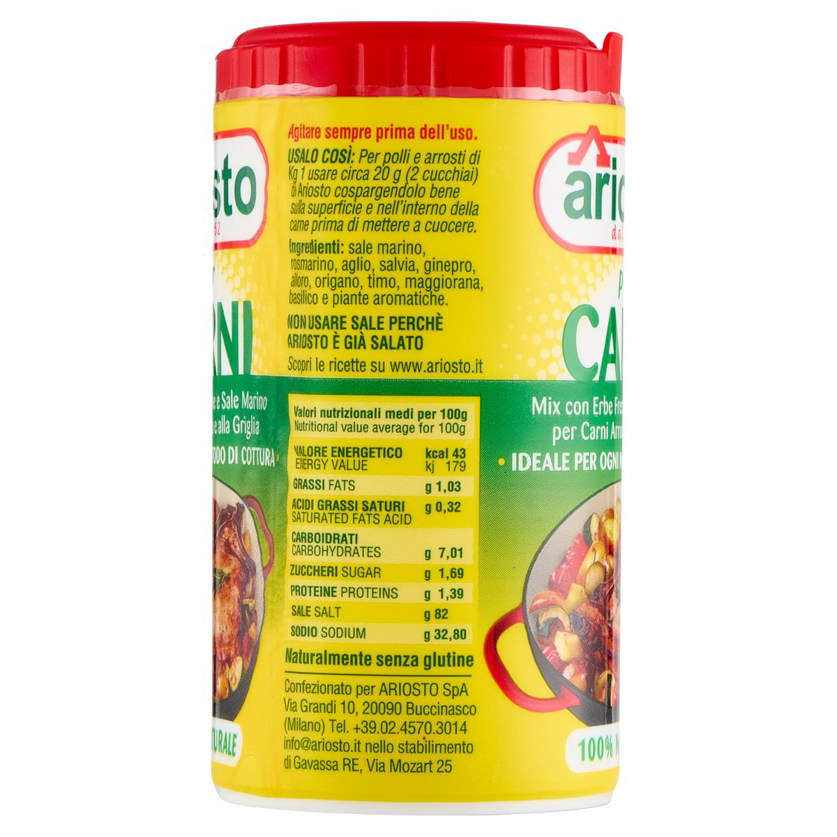 Insaporitore per carni arrosto e ai ferri