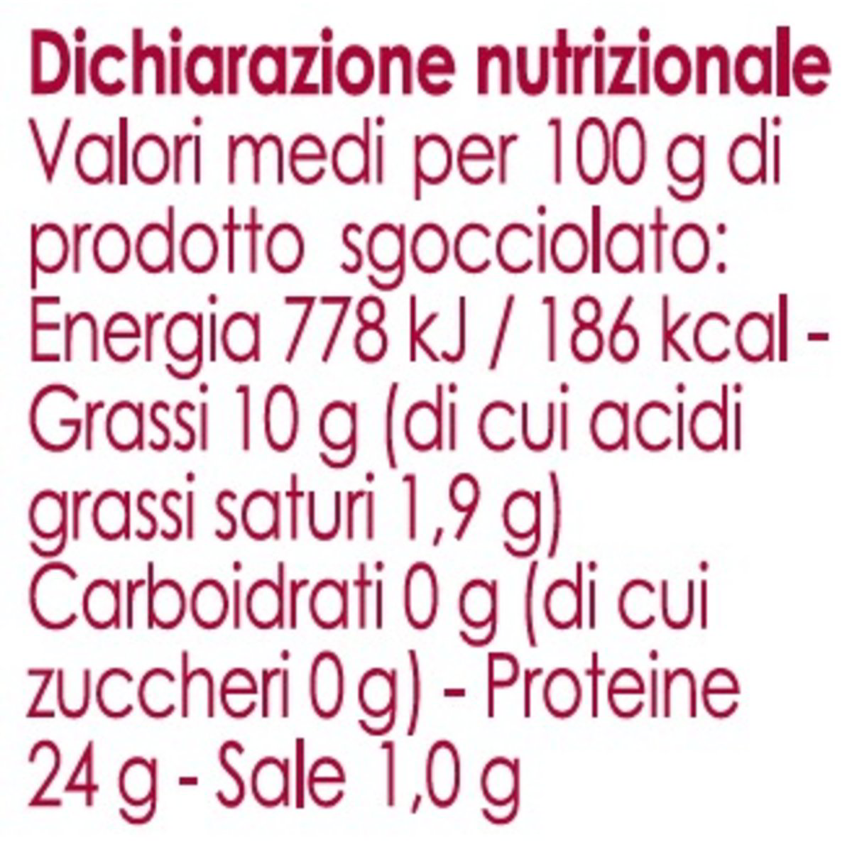 Filetti di sgombro all'olio d'oliva