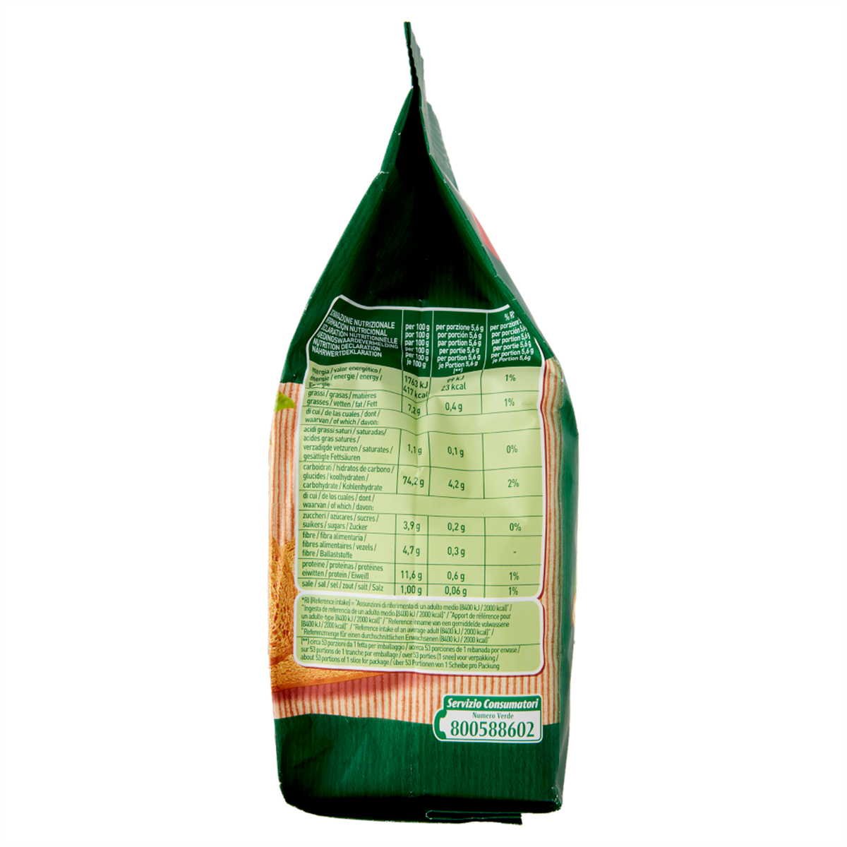 Crostino dorato Croccante