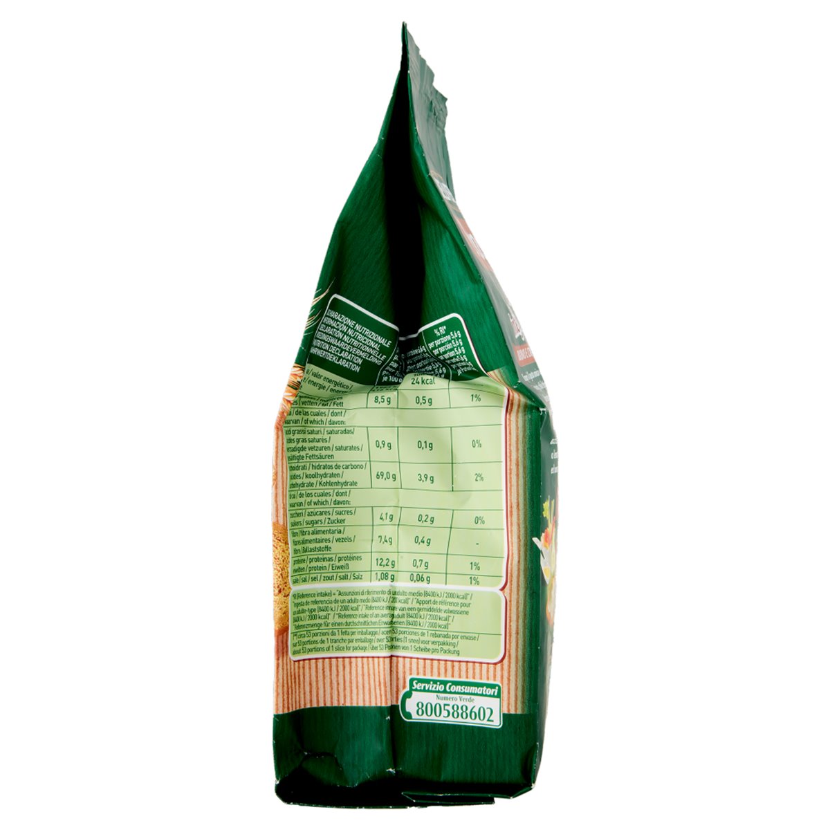 Crostino dorato con farina integrale