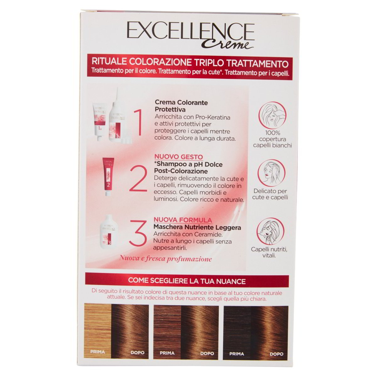 EXCELLENCE CREME Colorazione Triplo Trattamento 6 Biondo Scuro
