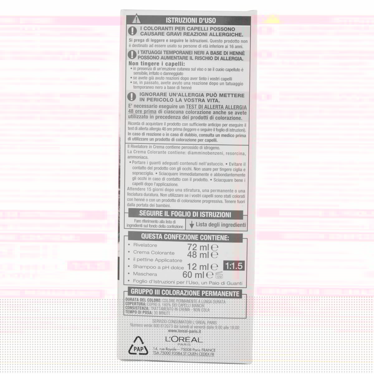 EXCELLENCE CREME Colorazione Triplo Trattamento 6 Biondo Scuro