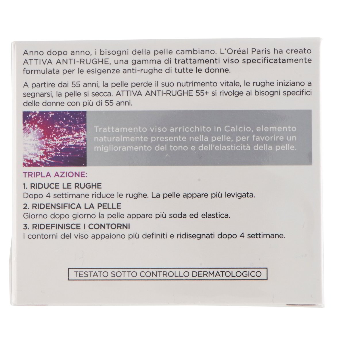 L'Oréal Paris Crema viso Attiva Anti-Rughe 55+