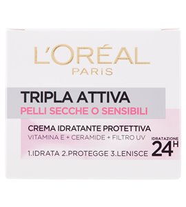 L'Oréal Paris Crema Idratante Protettiva Tripla Attiva