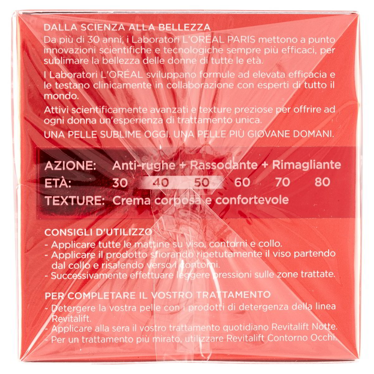 L'Oréal Paris Crema Rimagliante Revitalift