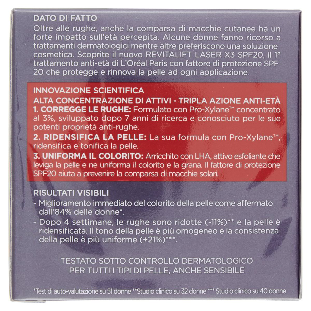 L'Oréal Paris Crema viso Revitalift Laser X3