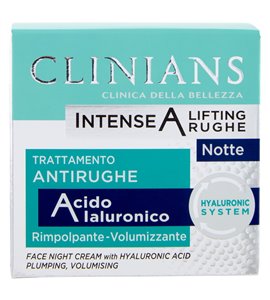 Clinians Crema viso notte Lifting Rughe Intense A