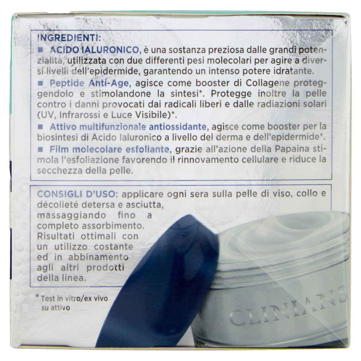 Clinians Crema viso notte Lifting Rughe Intense A