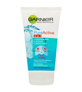 Garnier Gel detergente esfoliante PureActive