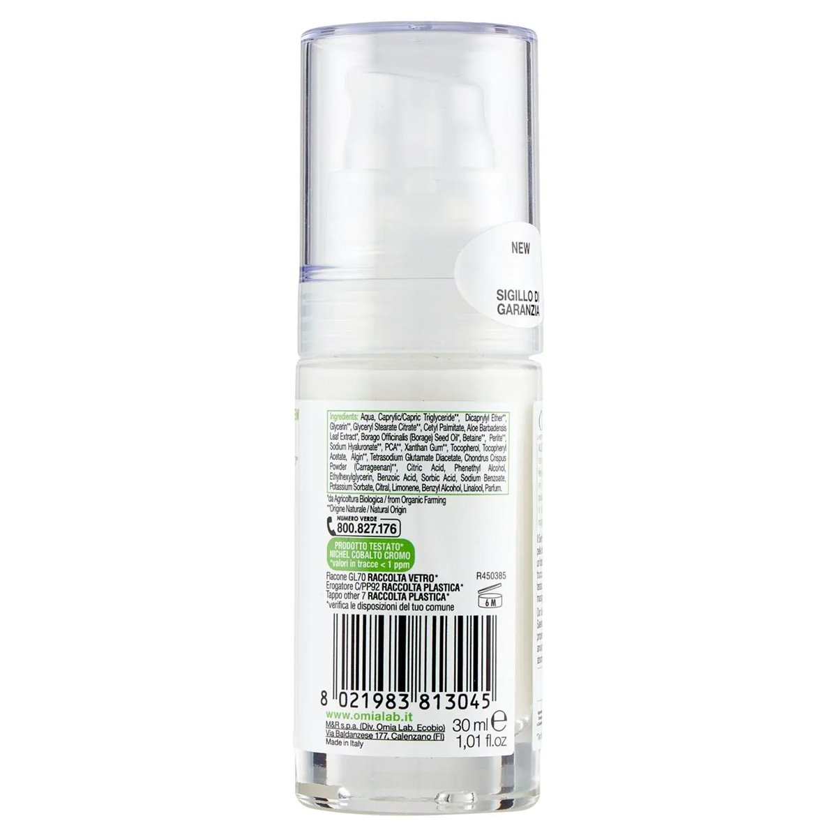 Omia Siero viso Equilibrante ecobio