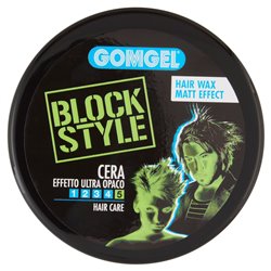 Gomgel Cera per capelli Block Style