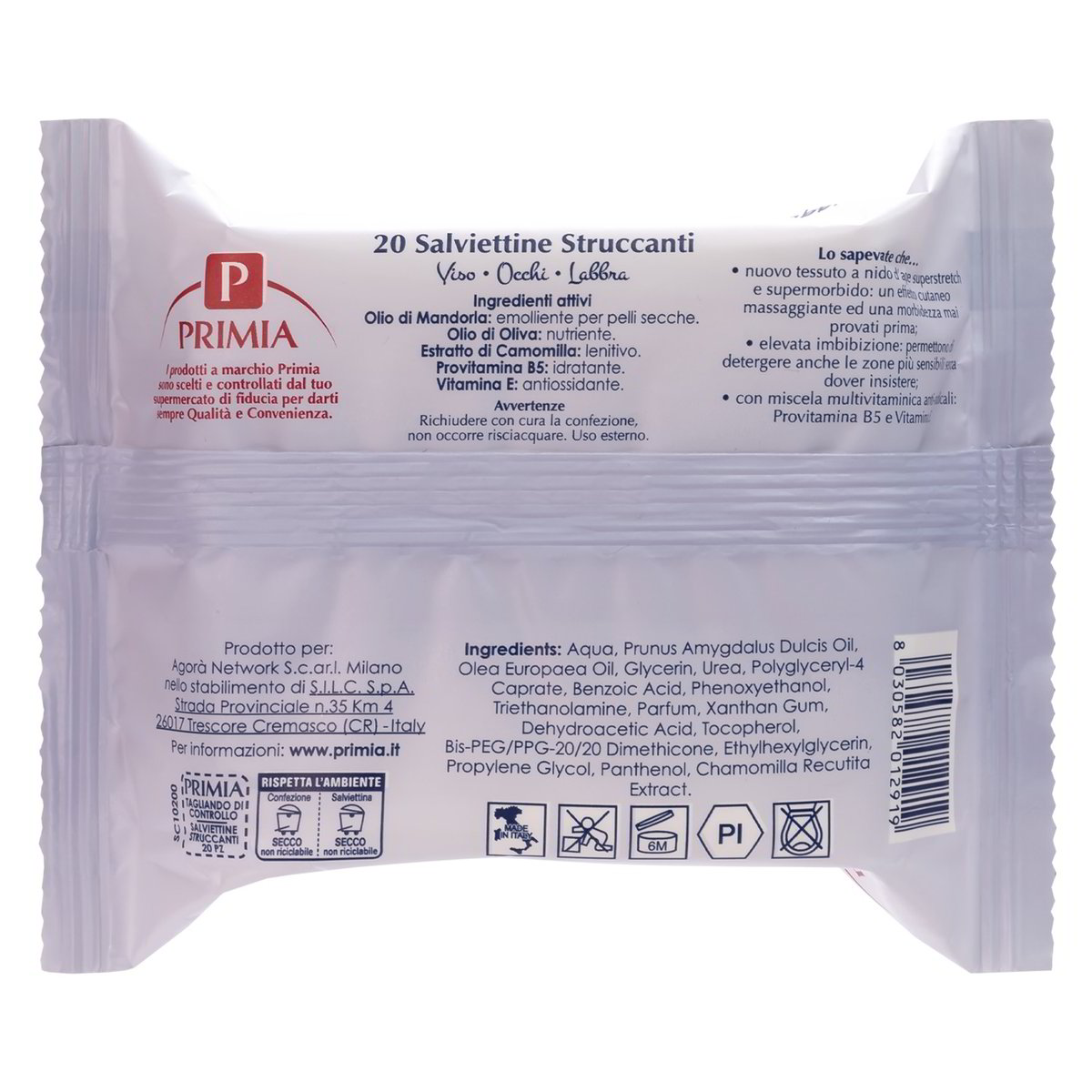 Salviettine Struccanti