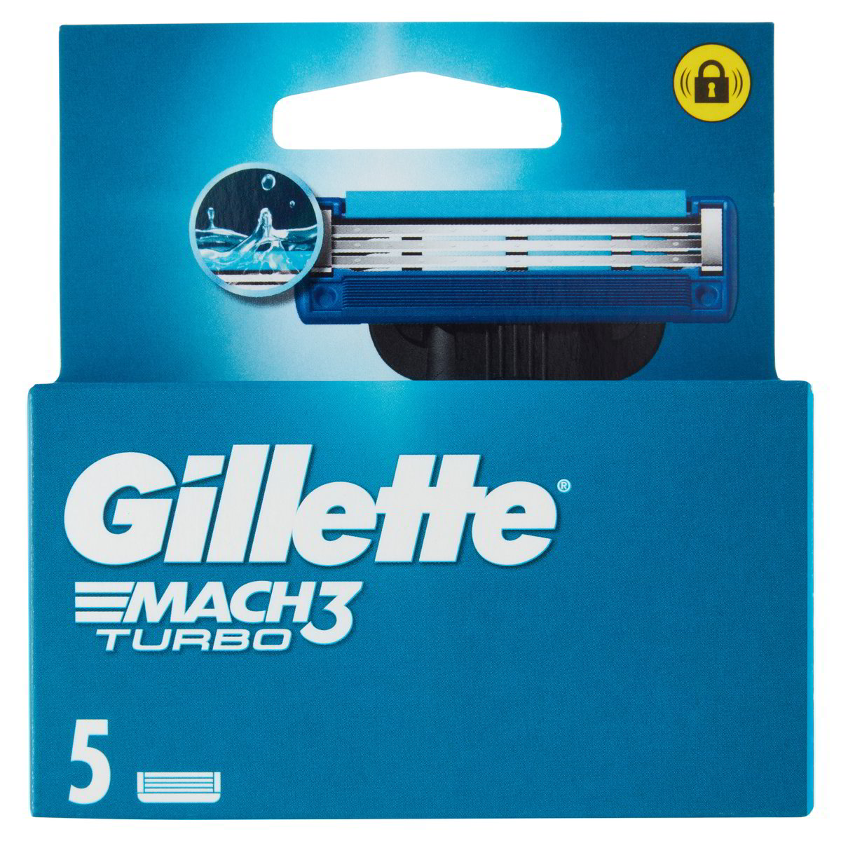 Gillette Lame per rasoio Mach3 Turbo