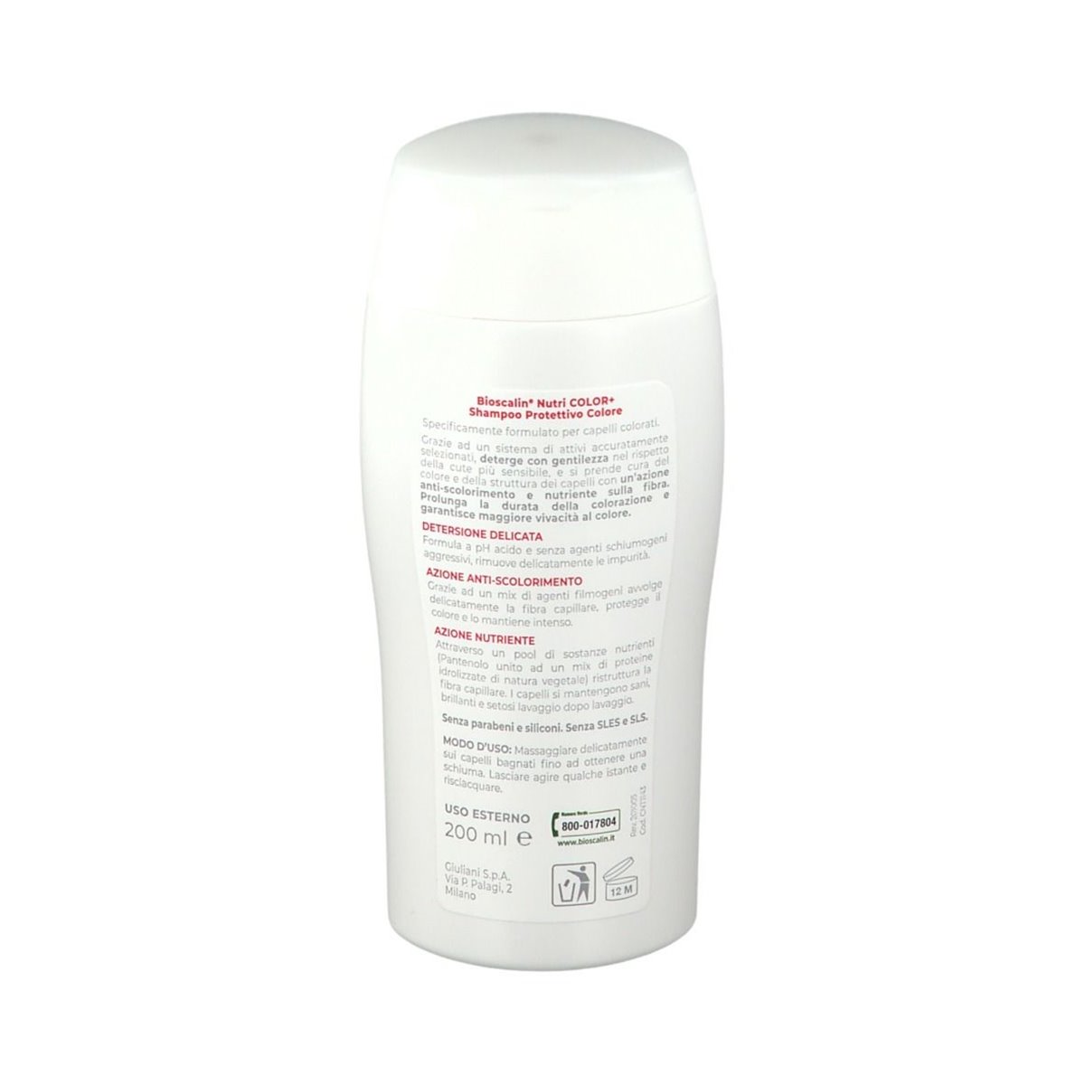 Bioscalin Shampoo Nutri Color