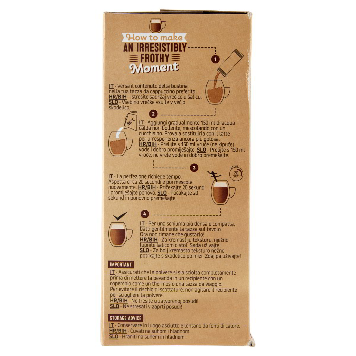 Nescafè Nestlè Cappuccino Decaffeinato