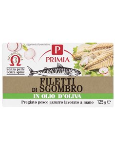 Filetti di sgombro in olio d'oliva