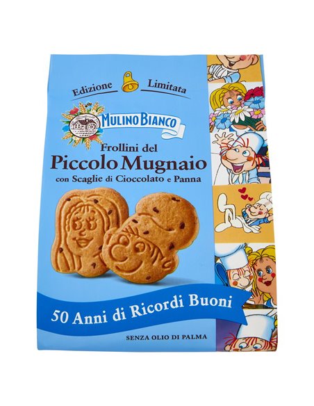 Frollini Del Piccolo Mugnaio Con Cioccolato E Panna