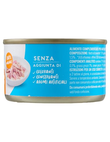 Alimento Per Gatti Tonnetto Con Prosciutto