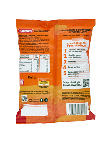 Plasmon i Paff Zucca e Carota